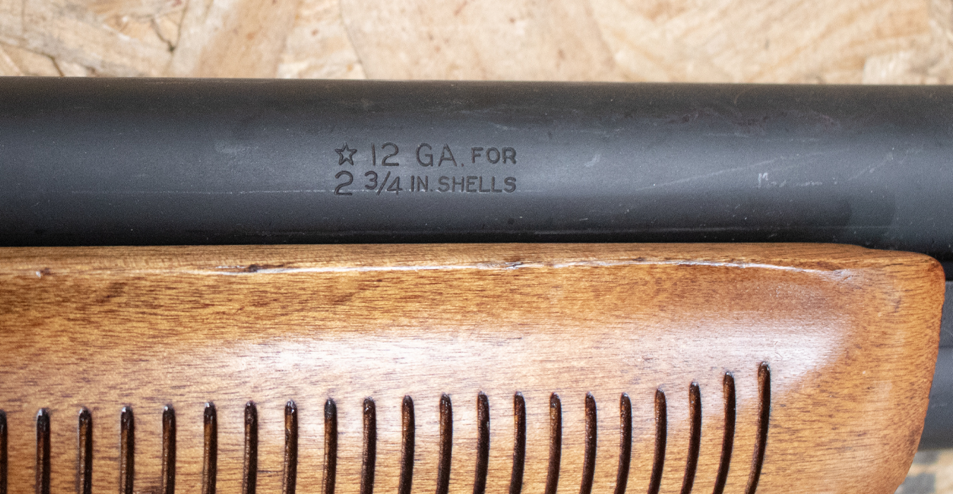 REMINGTON 870 Wingmaster 12 Gauge Police Trade-In Shotguns with Wood Stock